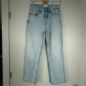 ZARA Light Wash Denim Jeans